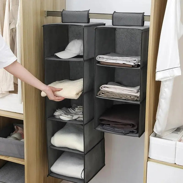 Muddled to Magical - Multilayer Closet Hanging Organizer