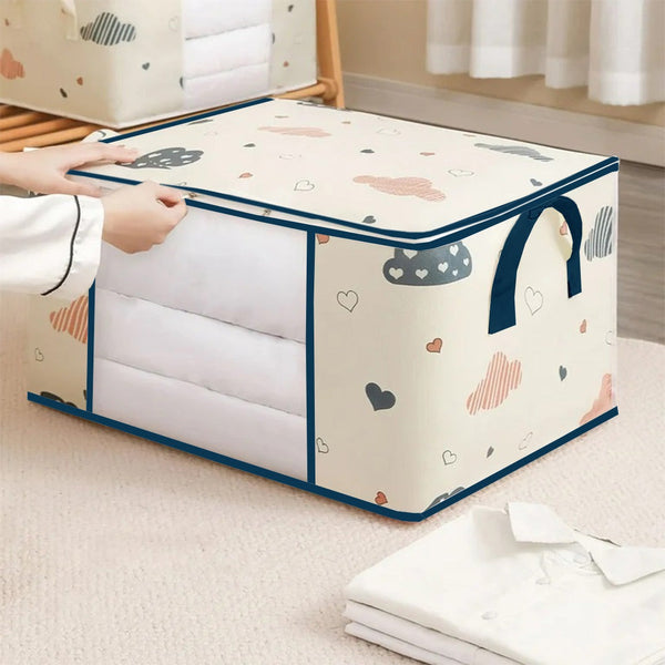 Dreamy Clouds - 45 kg Weight Carry Blankets Storage Bags - Large Size