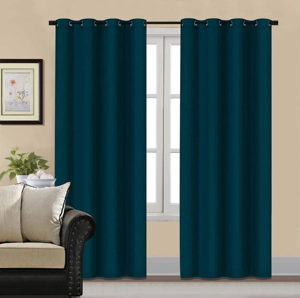 Premium Velvet Curtain for Bedrooms & Living Rooms - Zinc