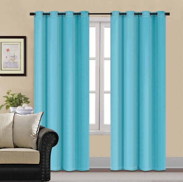 Premium Velvet Curtain for Bedrooms & Living Rooms - Firozi